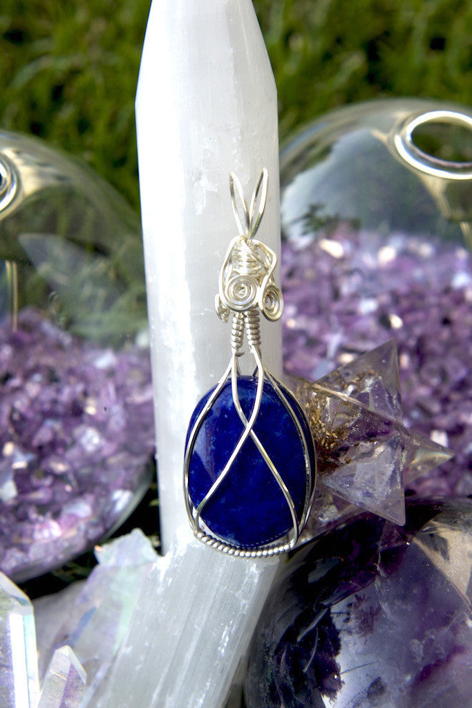 Spirit: A Lapis Lazuli Pendant