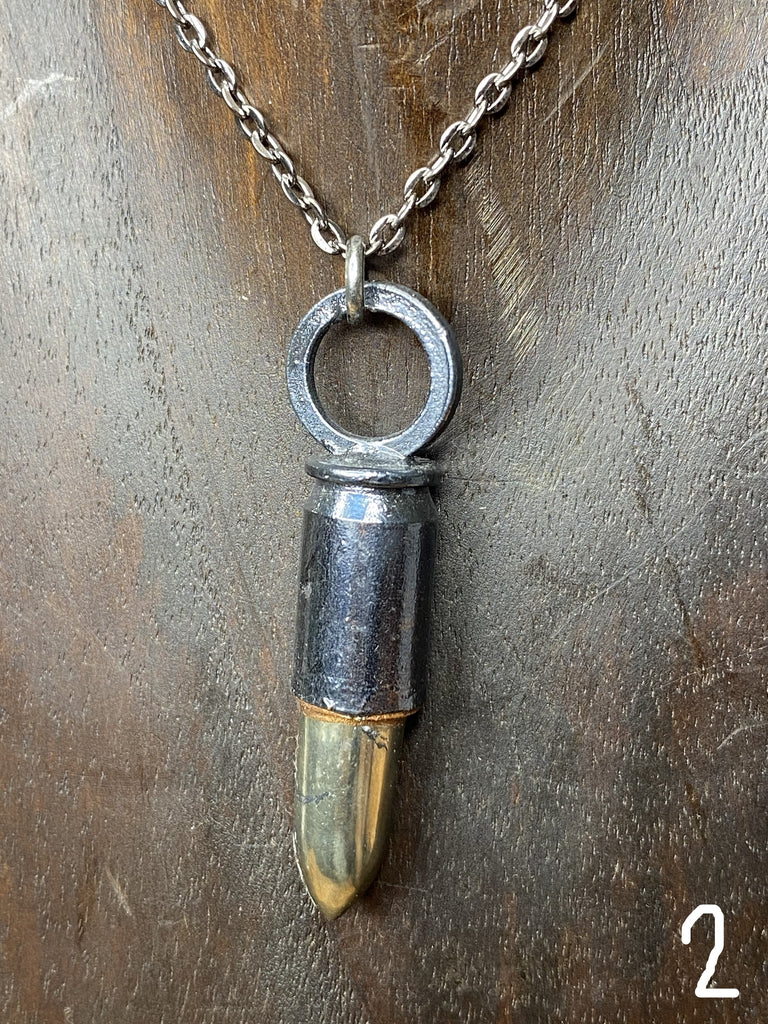 Healers Gold Bullet Necklace