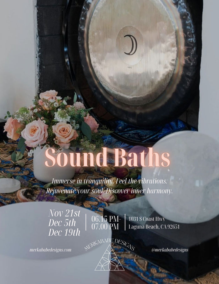 Sound Baths: Oct-Nov-Dec