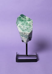 Green Fluorite On Stand