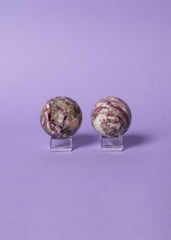 Pink Tourmaline Spheres