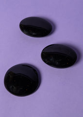Obsidian Palm Stone