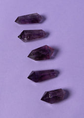 Amethyst Double Terminated Points