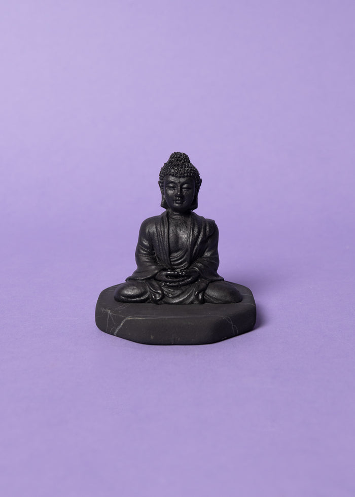 Shungite Sitting Buddha