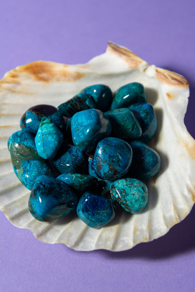 Chrysocolla High Quality Tumbles