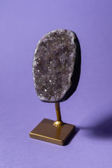 Amethyst on Stand (Purple)