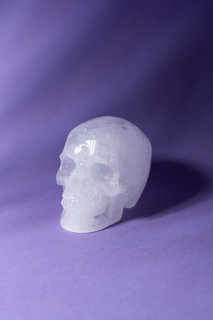 Clear Quartz Skull