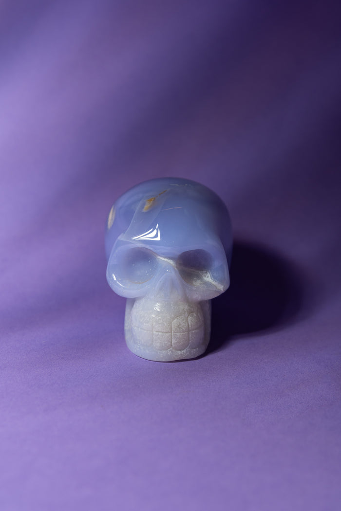 Chalcedony Skull