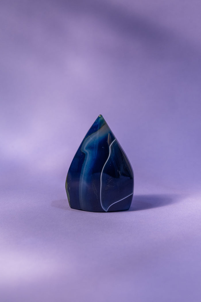 Blue Agate Flame