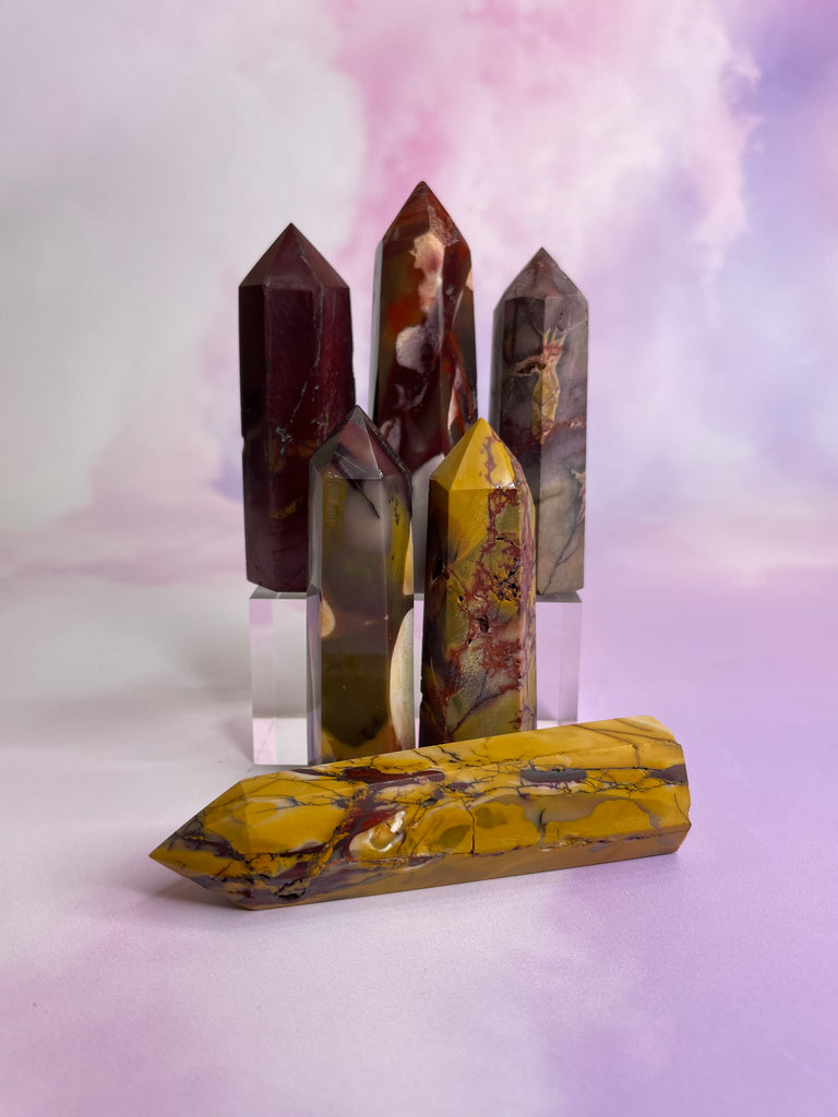 Mookaite Jasper Points