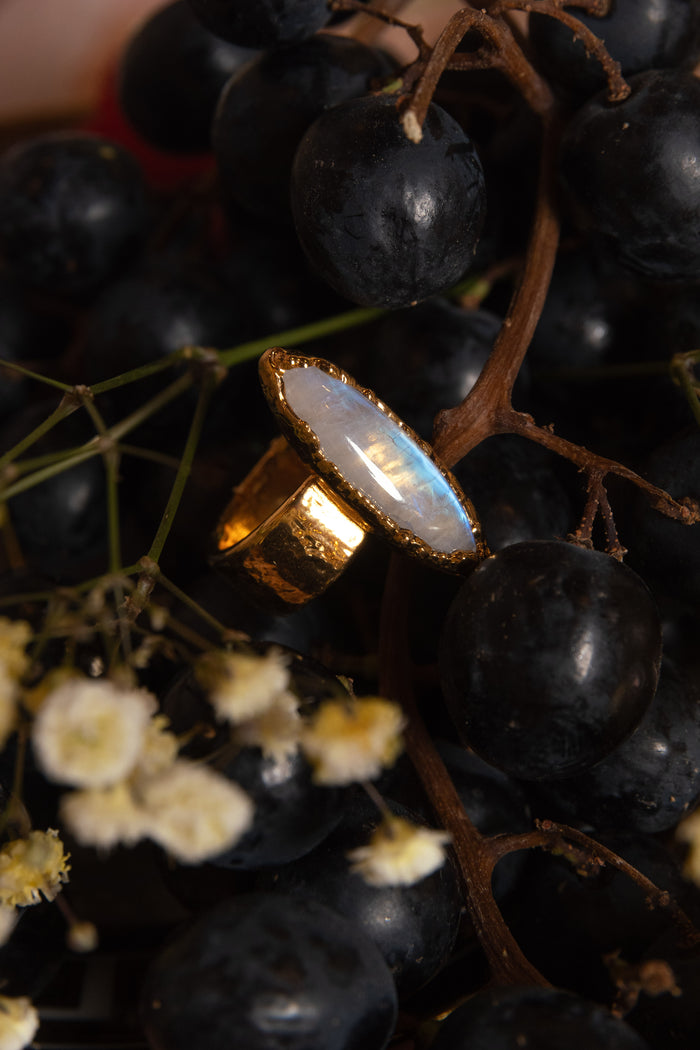 Moonstone Empress Ring