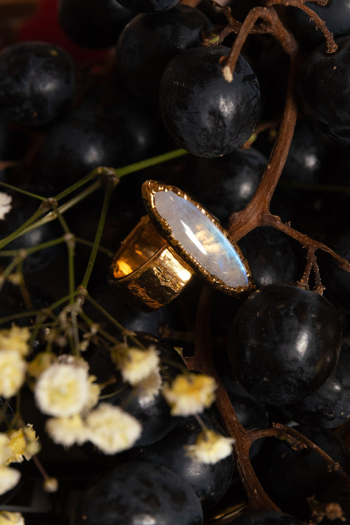 Moonstone Empress Ring