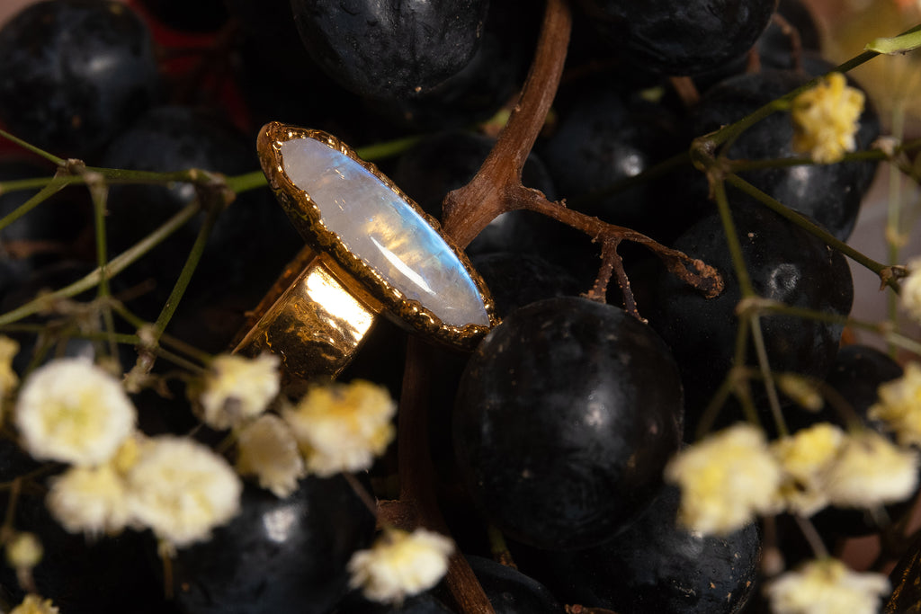 Moonstone Empress Ring