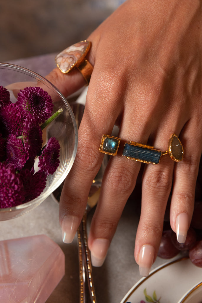 Crazy Lace Agate Empress Ring