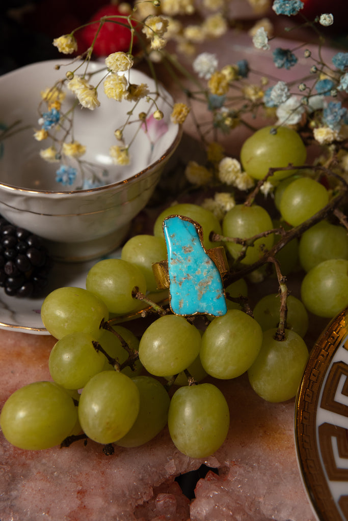 Turquoise Empress Ring