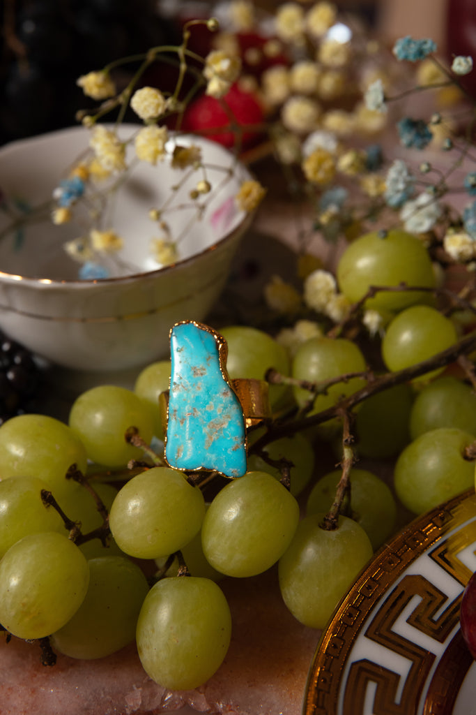 Turquoise Empress Ring