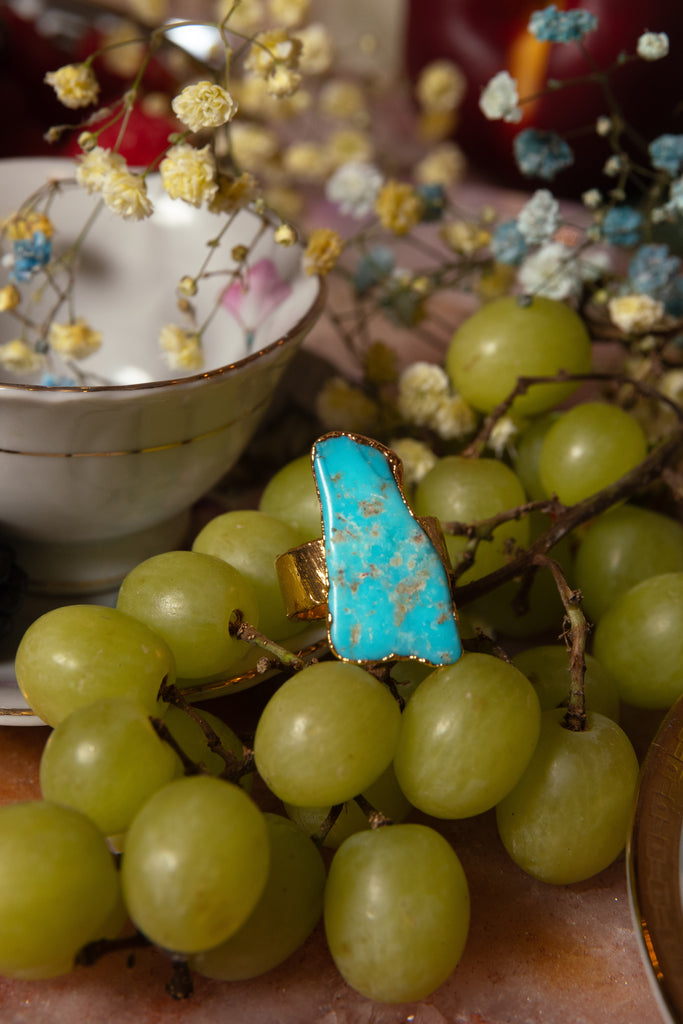 Turquoise Empress Ring