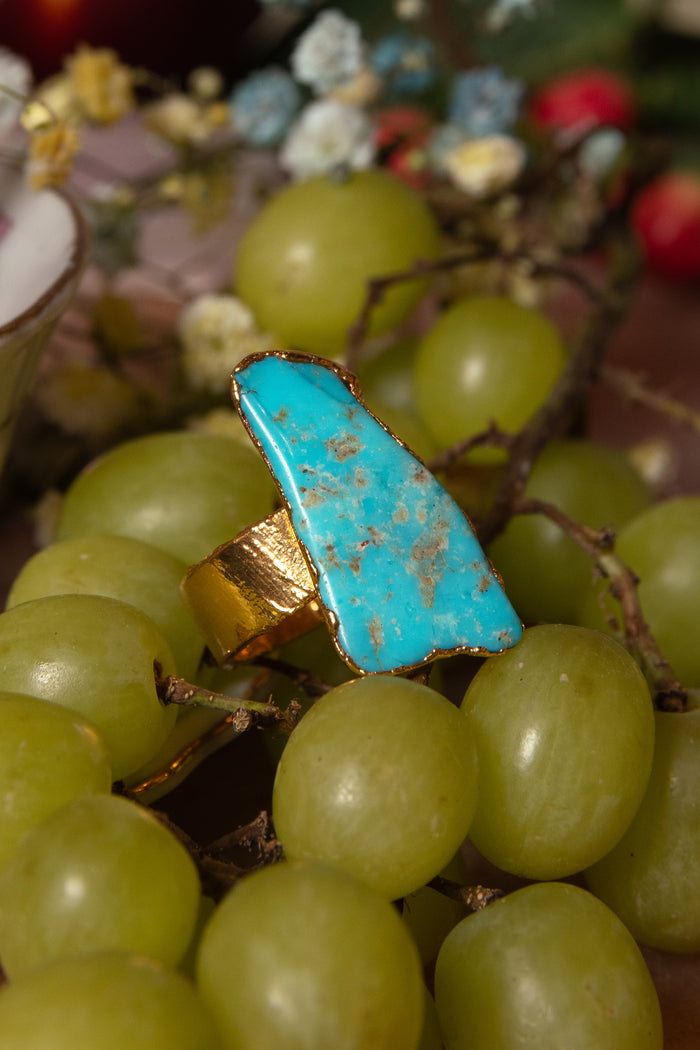 Turquoise Empress Ring