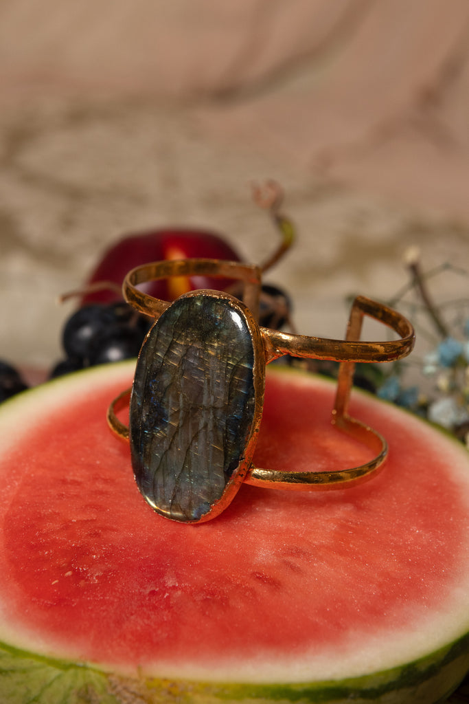 Lightning: A Labradorite Empress Cuff