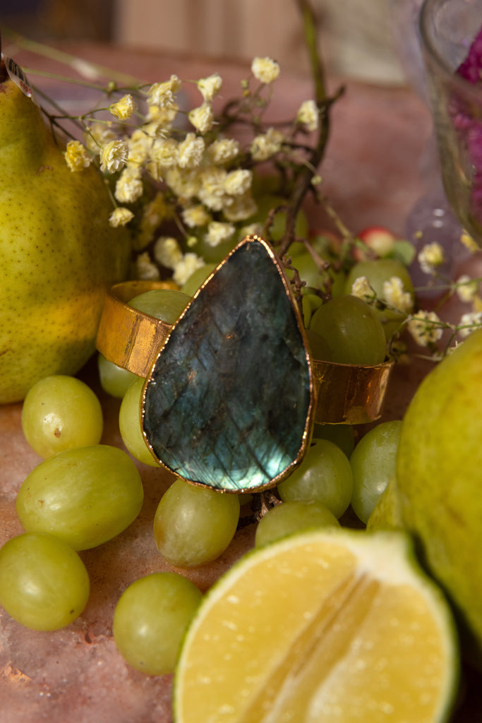 Thunder: A Labradorite Empress Cuff