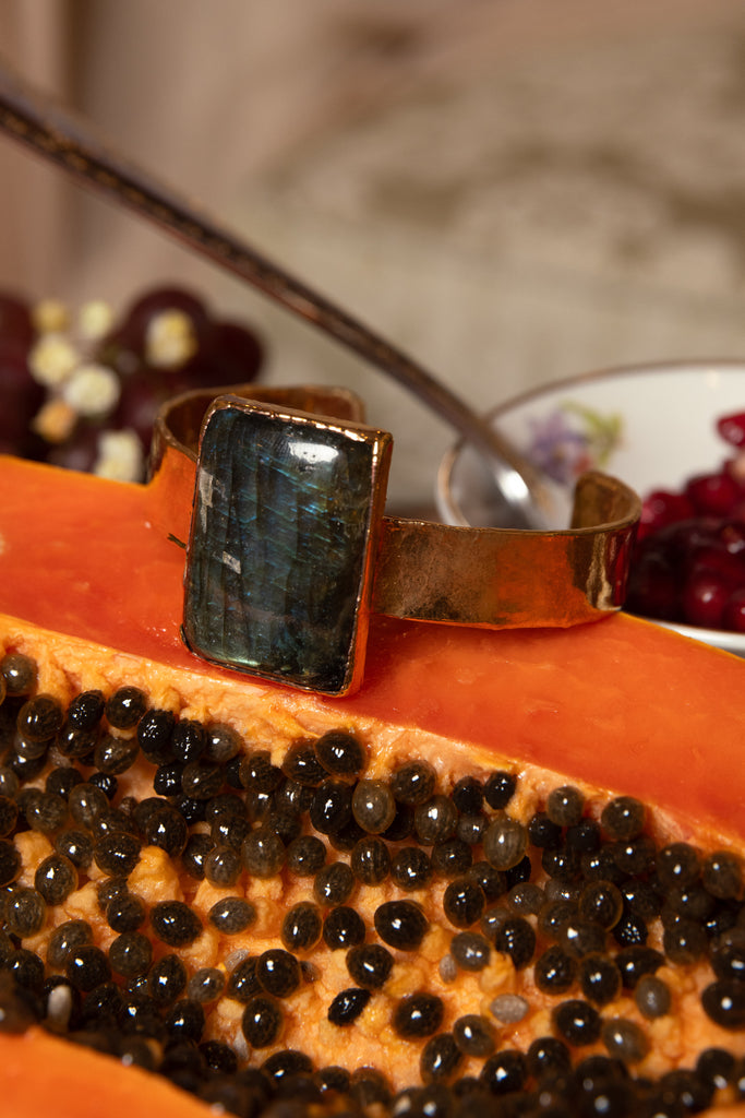 Power: A Labradorite Empress Cuff