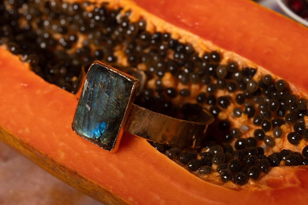 Power: A Labradorite Empress Cuff