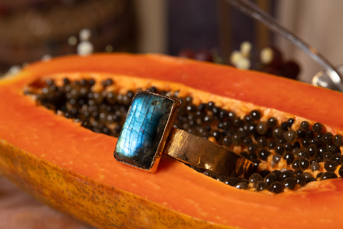 Power: A Labradorite Empress Cuff