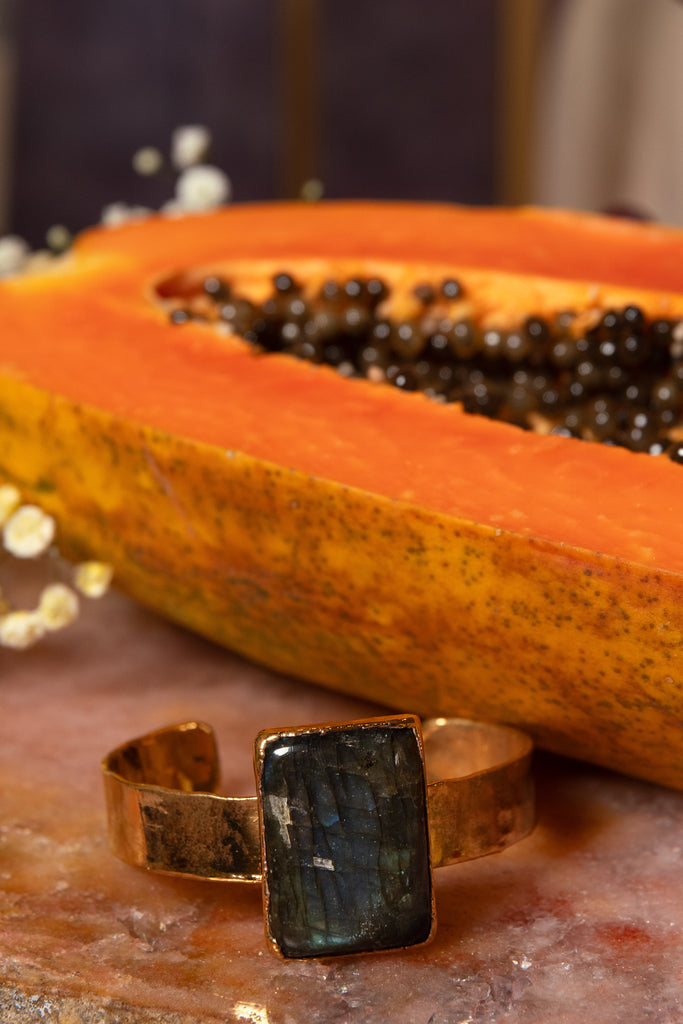 Power: A Labradorite Empress Cuff