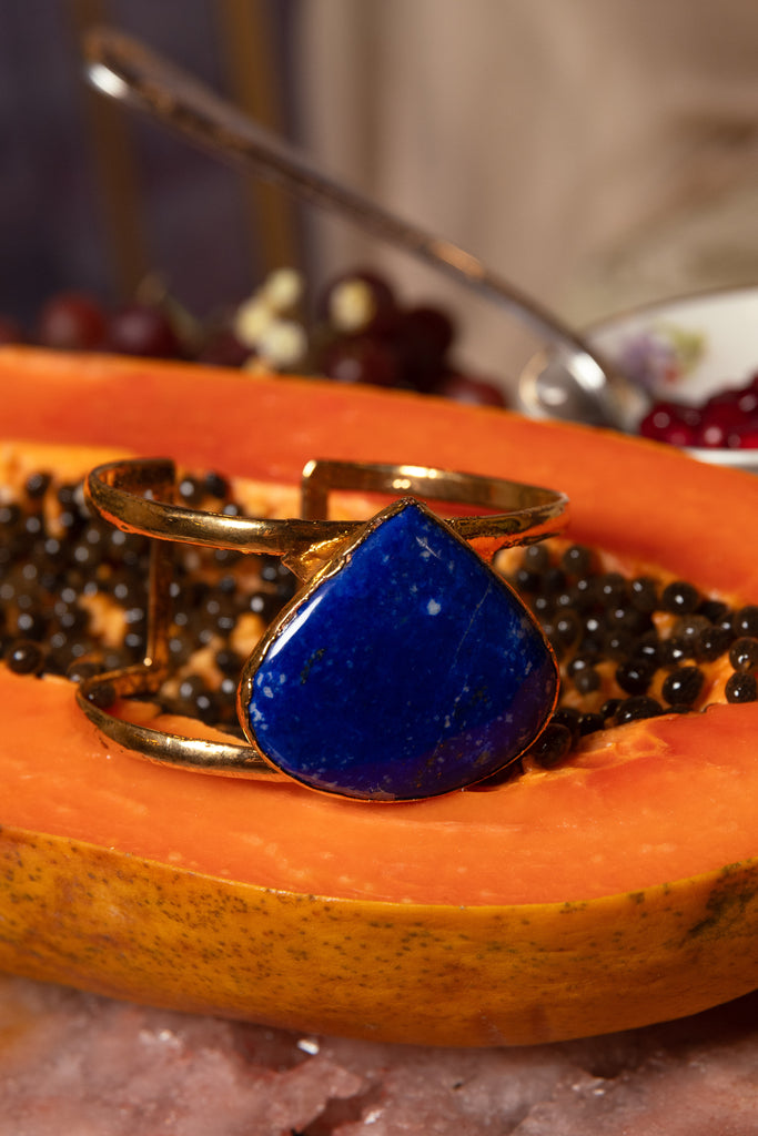 Sorceress: A Lapis Lazuli Empress Cuff