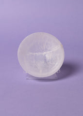 Selenite Large Round Bowls