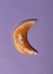 Zebra Calcite Moon