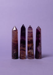 Purple Fluorite Tower