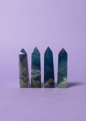 Blue Fluorite Large Point