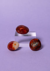 Carnelian Palm Stones