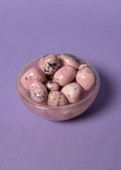 Tumbled Rhodonite
