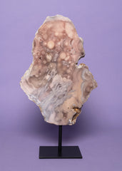 Pink Amethyst on Stand