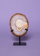 Agate Slice with Stand