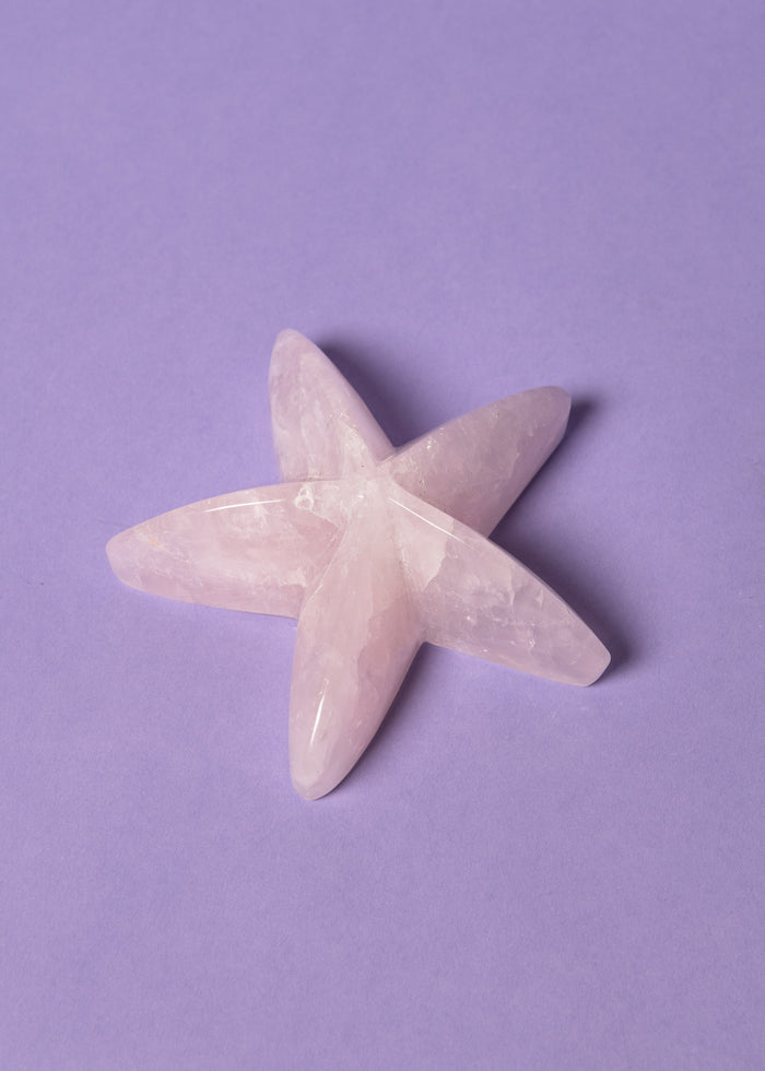 Rose Quartz Starfish