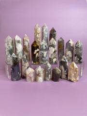 Flower Agate Points