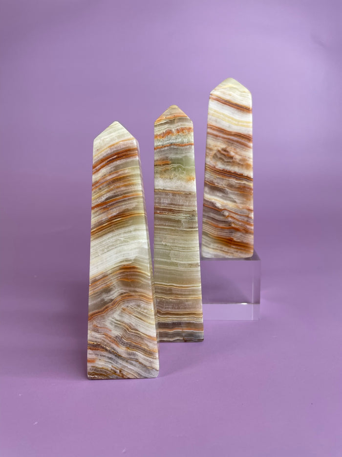 Banded Onyx Towers