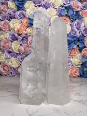 Clear Quartz Towers