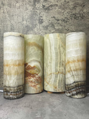 Onyx Lamps & Glasses