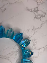 Assorted Aura Quartz Points