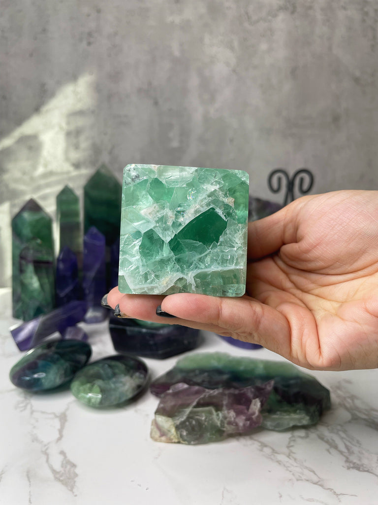 Fluorite Indigo Fluorite – Merkababe Designs - Main Image