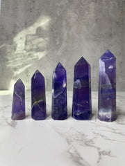 Fluorite & Indigo Fluorite