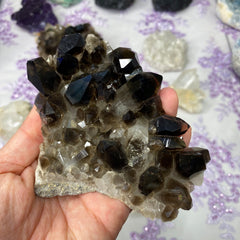 Smokey Quartz Cluster