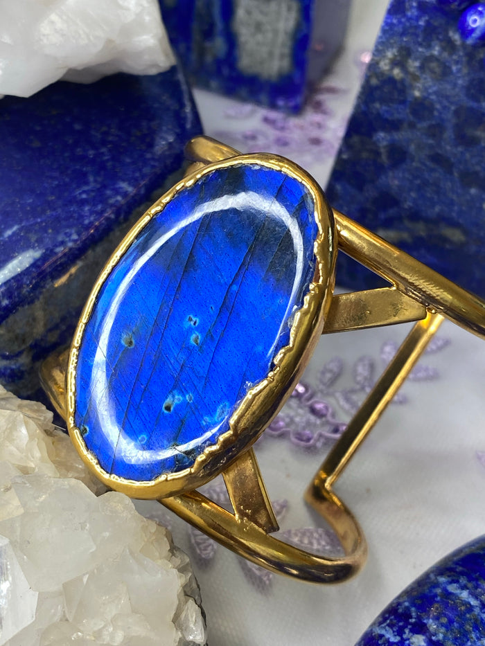 Lapis Lazuli Goddess Cuff