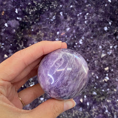 Lepidolite Sphere