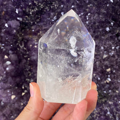 Crackle Quartz Points