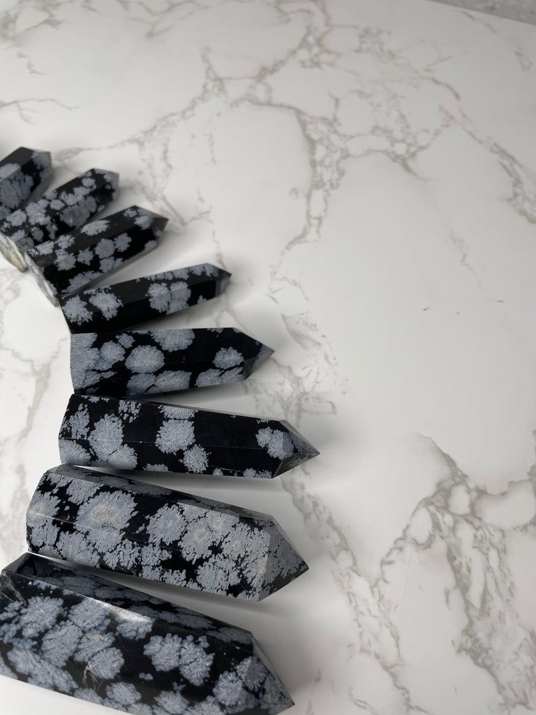 Snowflake Obsidian Pattern Snowflake Obsidian – Merkababe Designs